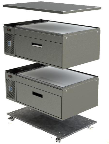 FUNDAMENTALS CUSTOMISING YOUR KITCHEN The Adande Drawer system provides Chefs with an incredible amount of flexibility.