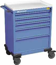 ANESTHESIA CARTS HOMED CLASSIC standard Features 18- and 20-gauge steel with welded seams provides durability Premium 5" (127) donut-shaped casters make this cart easy to maneuver Includes 2 swivel,