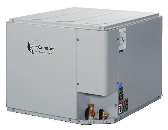 Two-Stage Outdoor Split Unit GRT The GeoComfort Commercial Series outdoor split system has a space-saving footprint makeing it an excellent choice for applications with limited clearance.