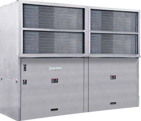 Large Vertical Water-to-Air Unit ELV 084 096 120 150 168 192 240 300 Dual refrigeration circuits on units larger than 15 tons The Large Vertical Series raises the bar for water-source heat pump