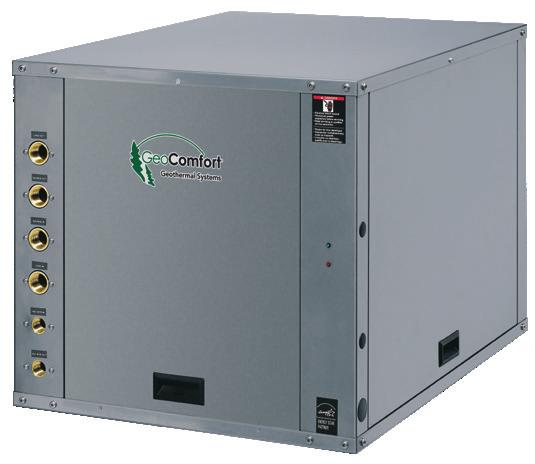 Two-Stage Water-to-Water Unit GWT GeoComfort two-stage water-to-water models are designed to supply heated or chilled water for use in a wide range of heating and cooling applications, including