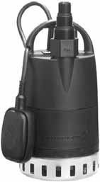 Technical data Drainage pumps Unilift CC Unilift CC Grundfos Unilift CC 5, CC 7 and CC 9 pumps are single-stage submersible pumps with a low suction ability down to 3 mm water level.