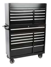 5" Drawer Latches to Secure Gas Struts for Easy Opening 22 Gauge Steel Shell 99.99 ON COMBO 41" 8 Drawer Top Chest Black 24582 399 99 41.5" x 18" x 22.