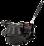 While designed as a powerful bilge pump, the Viking Universal s large Ø38 mm (1 ½") valves enable the pump to also be used for pumping toilet waste.