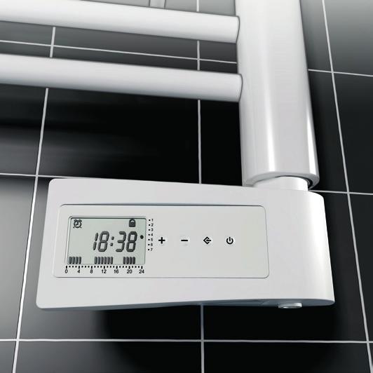 WHISTLE ECO PLUS Ambient temperature control WHISTLE ECO PLUS Room temperature control WHISTLE ECO PLUS is an electronic thermostat for towel rails.