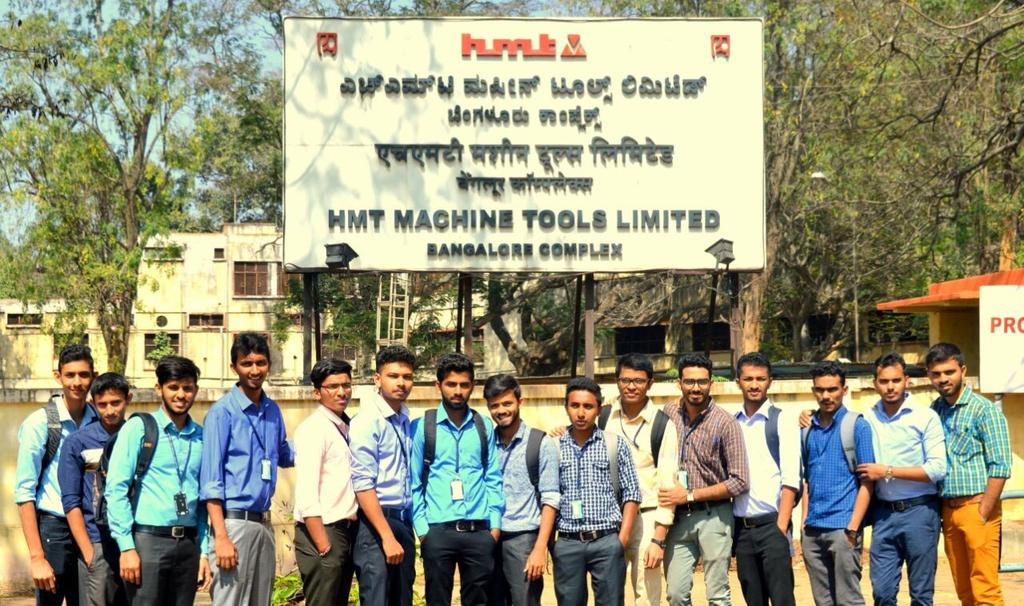 HMT Bangalore Pvt Ltd HMT- Machine Tool manufacturing company by Government of India Various manufacturing processes Different tools used for manufactuting, Basic Machine Operation & Setting. 1.