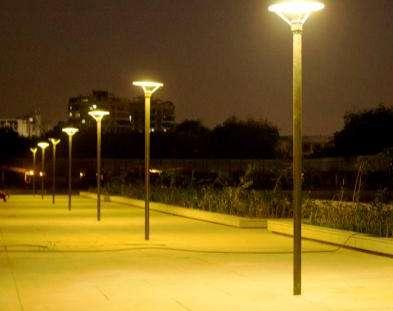 There should be enough lighting near the public amenities like the benches, dustbins, toilets, etc. Design Considerations : 1. Contemporary and efficiently designed lamp posts. 2.