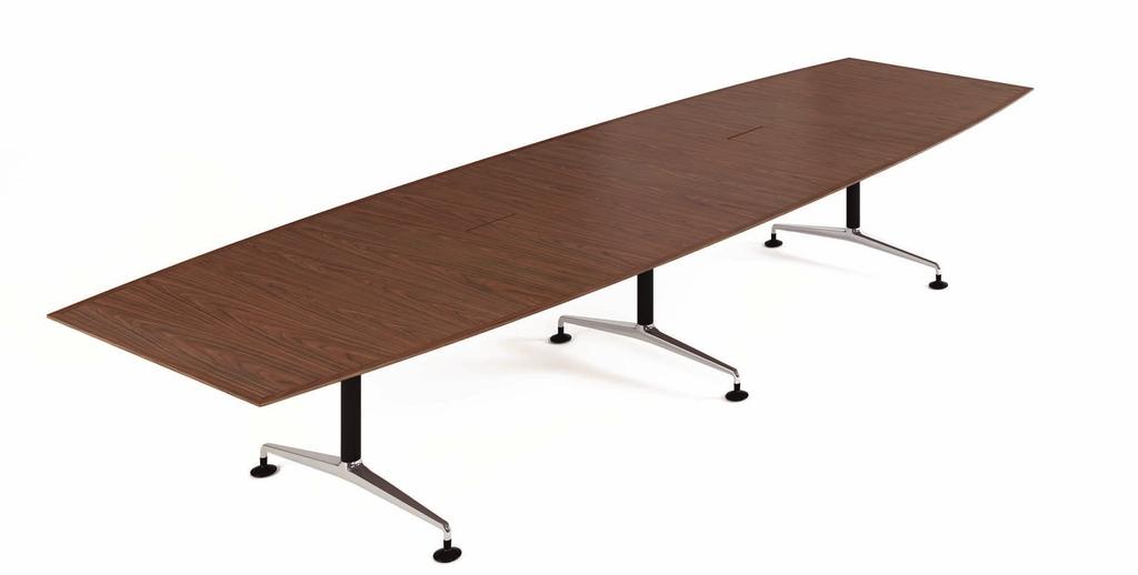 02 Pars \ I-Frame smartworking CREATING GREAT COLLABORATIVE WORKSPACE 03 Pars I-frame Pars meeting tables can be specified in our standard melamine range of five finishes and two edge profiles or our