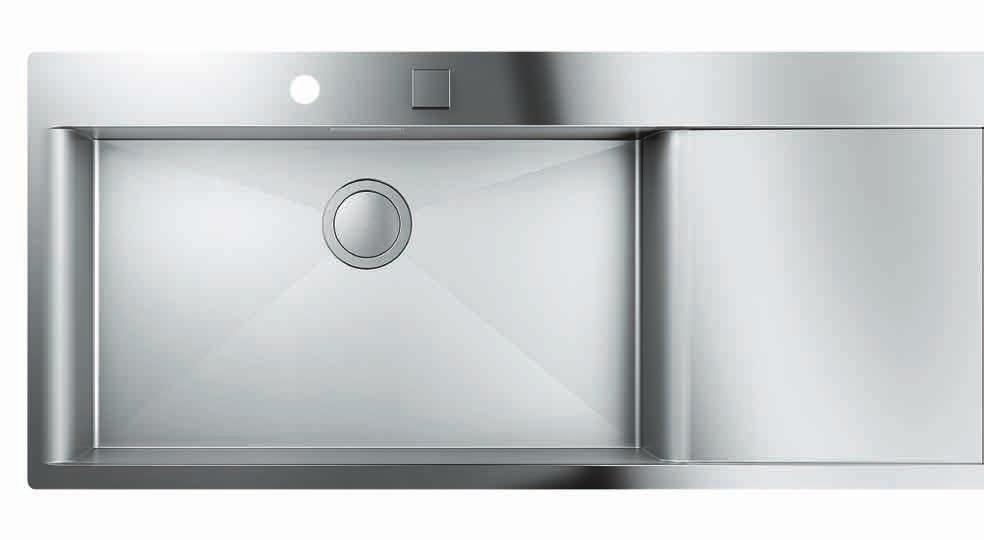 CONTENTS INTRODUCING GROHE KITCHEN SINKS 08 PRODUCT FEATURES, FINISHES AND MOUNTING TYPES 10 QUALITY THAT LASTS A LIFETIME 16
