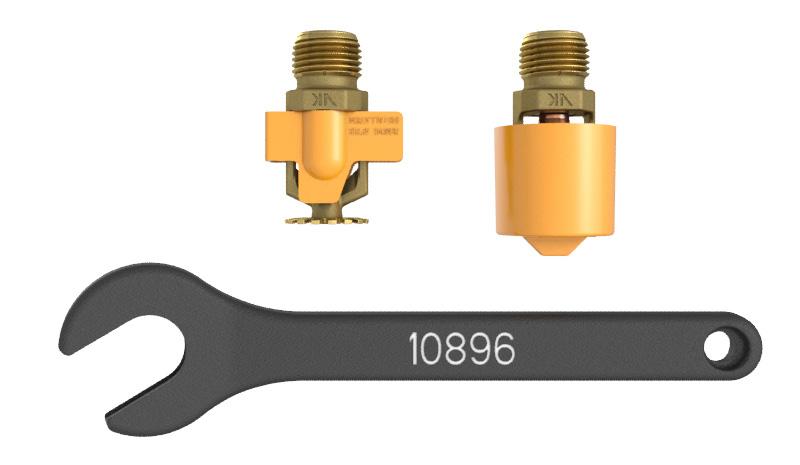 Page 2 of 6 For example, sprinkler VK302 with a Brass finish and a 155 F (68 C) temperature rating = Part No. 12979AB Available Finishes And Temperature Ratings: Refer to Table 1.