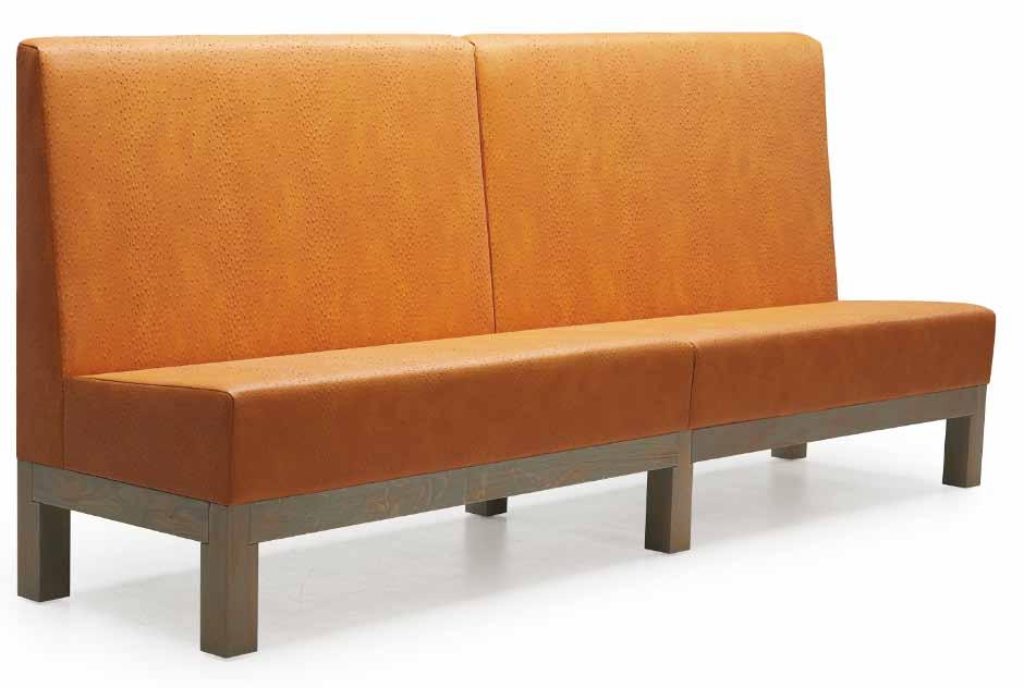 edge-e Modular bench system with a standard width of