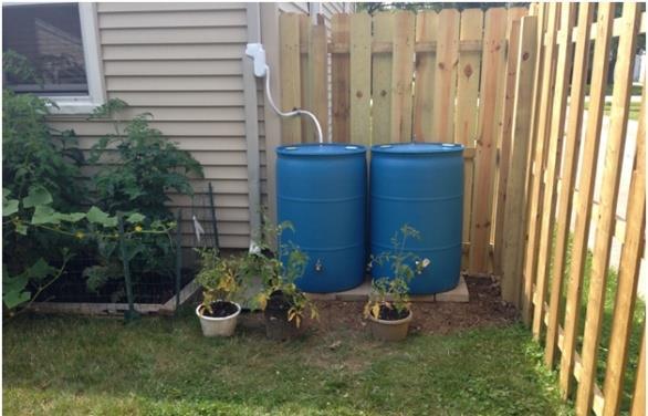 STORMWATER CONTROL MEASURES Rain Barrels & Cisterns Rain barrels and cisterns are structures that collect rooftop rainwater that would otherwise drain to natural waters or sewer systems.