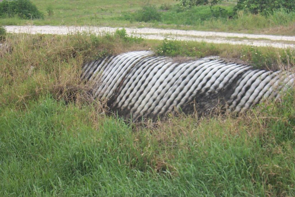 While expensive, these materials effectively prevent erosion in canal/ditch areas subject to high flow velocities.
