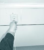 It is strongly recommended to use some sort of water isolator in the water line in case of an emergency leakage.