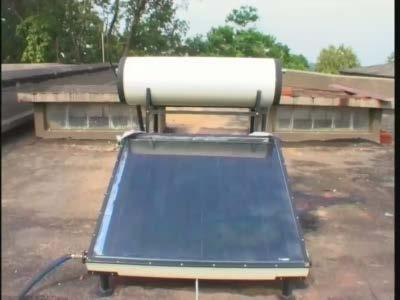 (Refer Slide Time: 55:20) Flat plate solar thermal collector - as you can see that here you have the total