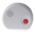 hook) Detect leaks/floods using water-sensing cable or water-sensing pins Siren output level is 95dB at 1 meter