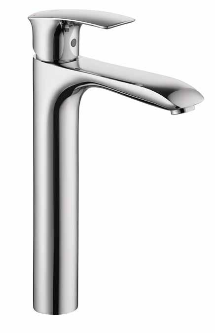 Bathroom mixers Elite e12 NEW e10 All basin mixers include eco aerator that enables the water flow of 6 l/min.