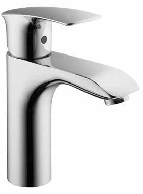 Designed for use with basins that free-stand on bathroom furniture 323 mm Height. B00089 Mixer c/w ½ BSP Flexi Hoses B00079 Mixer c/w ½ BSP Flexi Hoses + P.U.W.