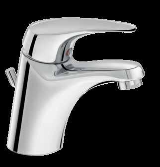 p11 p10 Prestige p10 Top lever basin mixer The 117mm projection of this mixer makes it ideal for small basins and corner basins.
