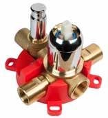 Valves and Rosettes Concealed 00367 Single Valve 00367 Concealed Mixer Valve for supply to 1 outlet