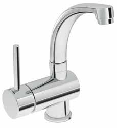 Fresh f12 Side lever basin mixer Side lever action basin mixer, with swivel spout facility.