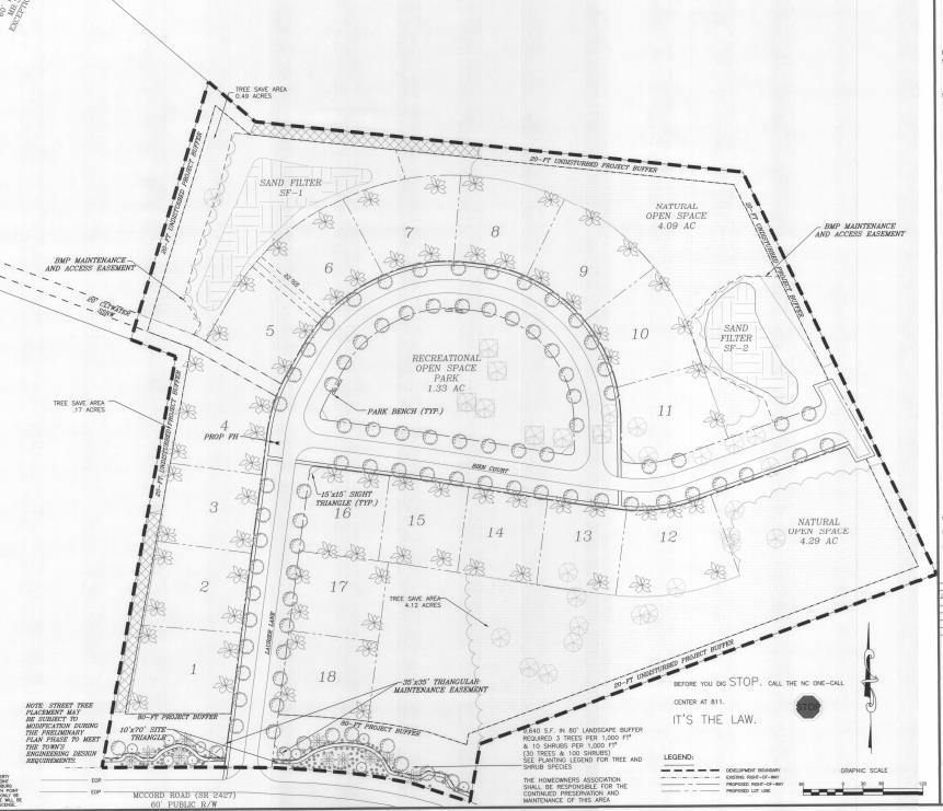 Belleterre Subdivision Sketch Plan Town Board 8.7.17 4. The proposed project is not located within a regulated watershed. 42.