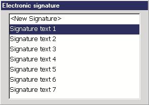 4 Operation 4.3.1 Electronic Signatures Entering an electronic signature is the equivalent to signing the chart of a conventional paper recorder.