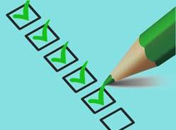 Self-Checklist This is a checklist of items Environmental Health looks for when performing TFF inspections. Use this to review your operation prior to opening.