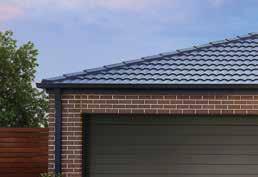 exterior EXTERIOR Colorbond fascia and gutter INDOOR / OUTDOOR LIVING METRICON HAS CLEVERLY AMPLIFIED THE FLOW BETWEEN INDOOR AND OUTDOOR SPACES IN ITS RANGE OF HOME DESIGNS, TAKING ITS STYLISH