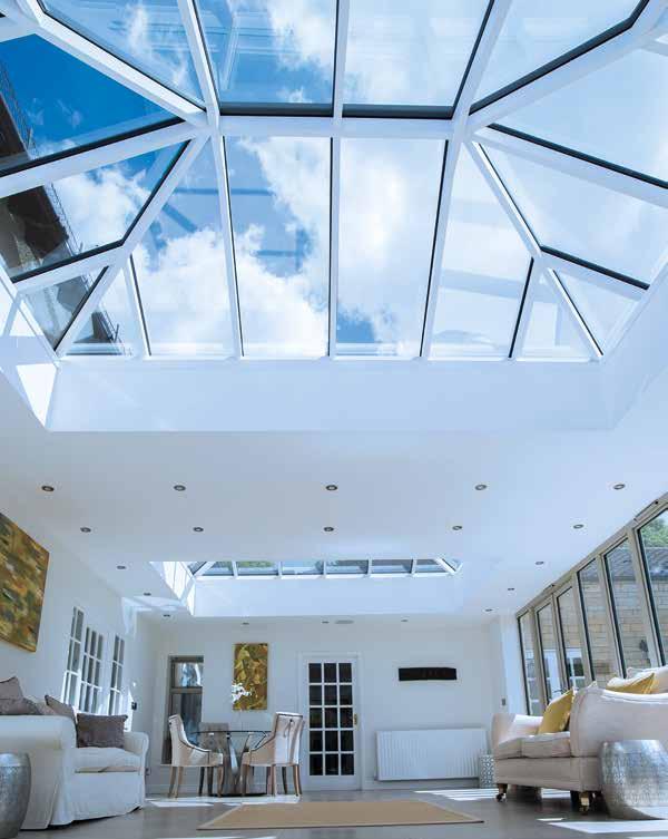 visual appearance makes this glass one of the most popular in the Ambience range of tinted conservatory roof glass.