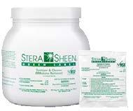 Stera-Sheen Green Label Sanitizer & Cleaner (Milk Stone Remover) Product Description Price Code 010425-JAR 4lb Jar $18.00 010425-CS 2 oz.