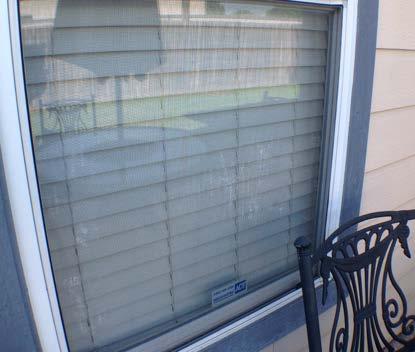 Window Screens-Tears in window... 3. Water HeaterGas or Electric-Ele... 4.