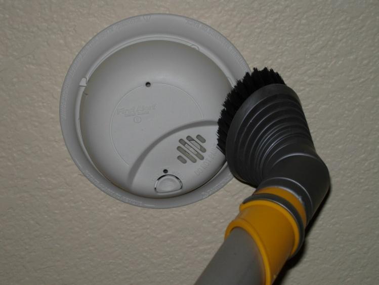 Dust or debris around the smoke detector causes two problems: First, dust particles can cause false alarms which are a nuisance.
