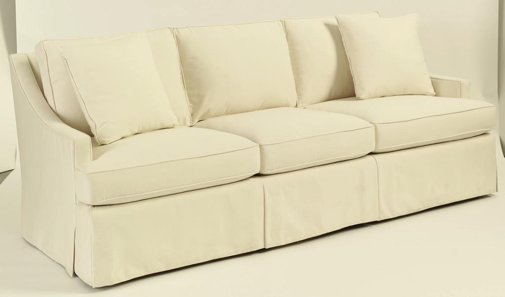 ABOUT THE CANDACE UPHOLSTERED COLLECTION DIMENSIONS* SEE NOTE CANDACE SOFA (US207)