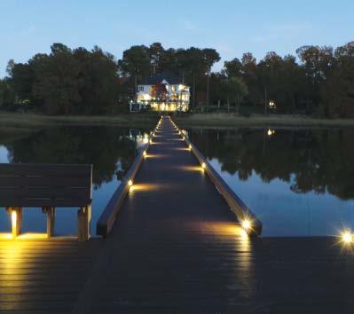 LED DOCK LIGHTING Illuminate your dock. Dek Dots, our second generation LED recessed lights, are tiny waterproof deck lights designed to be walked upon.
