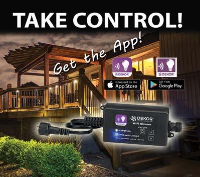 DEKOR WIFI Controller and App With the ALL NEW EZ WIFI Controller and App by DEKOR you can now have total control over your indoor and/or outdoor DEKOR LED Lights.