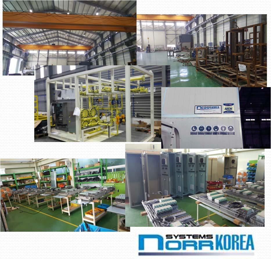 Norr Systems Korea Facilities NORR Systems Korea Office & Factory (In Korea ) 5,000 Sq.