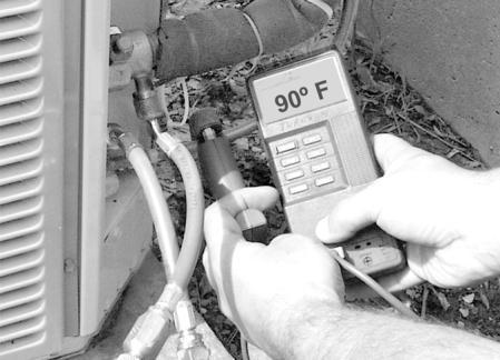 Measuring Subcooling What you will need: - Thermometer - Refrigeration Gauges Procedure 1. Run the condensing unit until pressures and temperatures stabilize. 2.