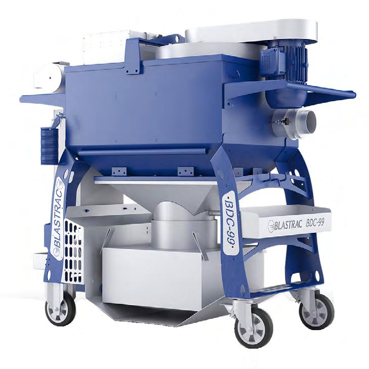 THE BDC-66 DUST COLLECTOR The BDC-66 dust collector is a compact and insulated unit, easy to transport, without risk of damages and with reduced noise level.