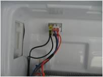 8-4 Defrost Sensor Error (F ds) No Checking flow Result & SVC Action 1 Check for a loose connection. 2 Check the Orange to Orange.