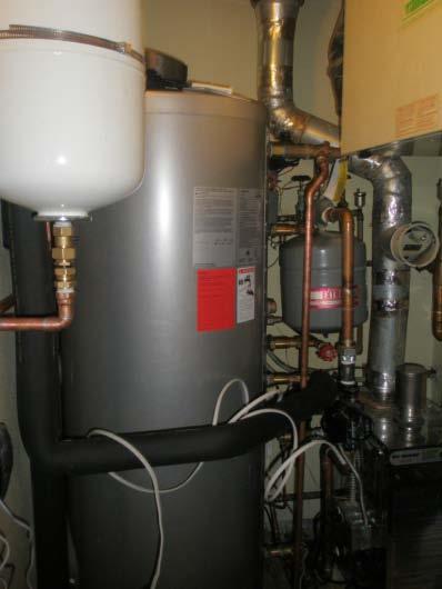 System 2 For this system KEA removed the water heater and replaced it with an 80gal double coil solar thermal storage tank.