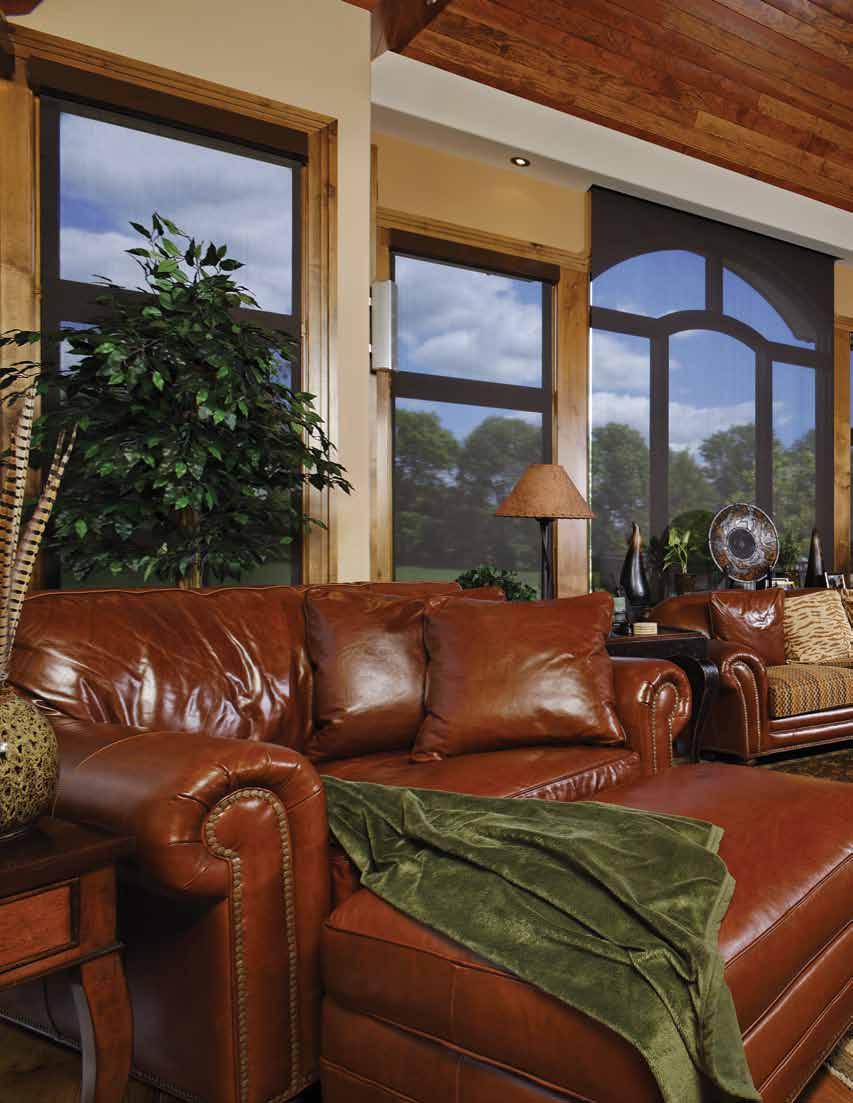 in your family room Being able to adjust light is also about increasing your comfort level.