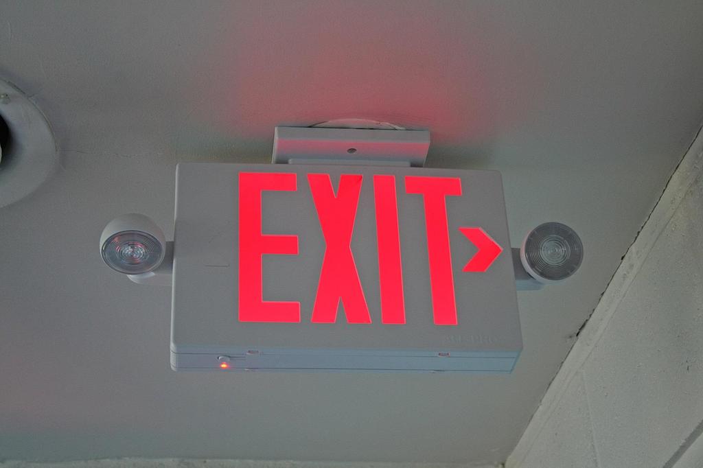 New Exit Light