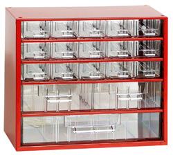 Model 55 (lue), Model 56 (Red), 4 Drawer Steel Storage raft abinet, Drawers: 4x abinet -inch Height by -Inch Depth