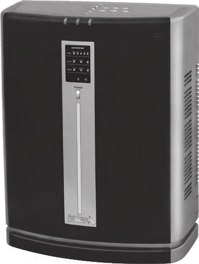PA - 777 / PA-PRO PORTABLE AIR PURIFIER Instruction Manual PA-777 Model Shown PA-PRO Model Shown Residential / Light Commercial Air