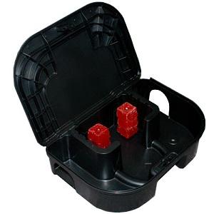 Its removable bait cup can be withdrawn, filled with an attractant and re- inserted without having the trap set.