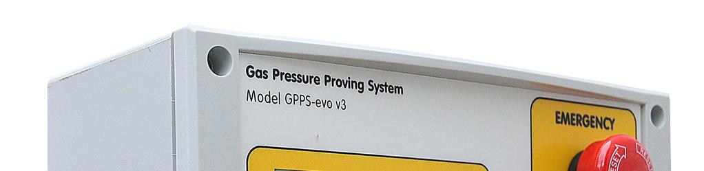 GPPS-evo V3.3 Installation Instructions The GPPS-evo is a gas pressure proving system with optional CO2 detection.