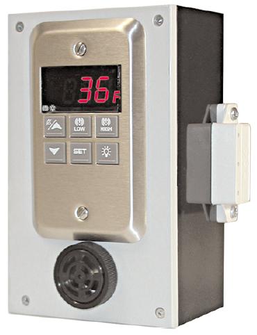 Weiss / Dixell Operating Instructions XWA11V 7128300 XWA11V-KIT Walk-In Temp / Door /Alarm / Light Module with Mounting Box and Wiring 1.