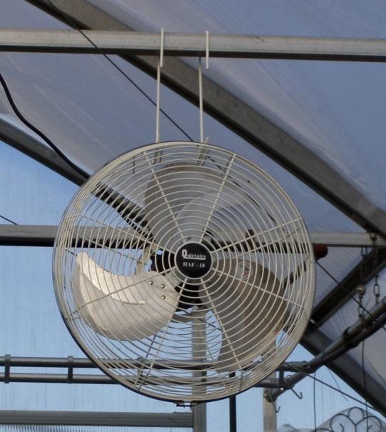 air Horizontal Flow fans Keeps air circulating when