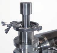 Wide product range: We offer a variety of types of bottom-mounted and top-mounted magnetic agitators.
